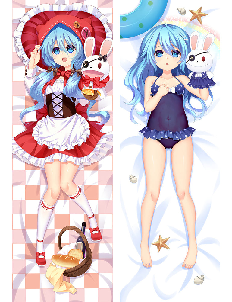 Date A Live Yoshino Anime Dakimakura Pillow Cover image 0