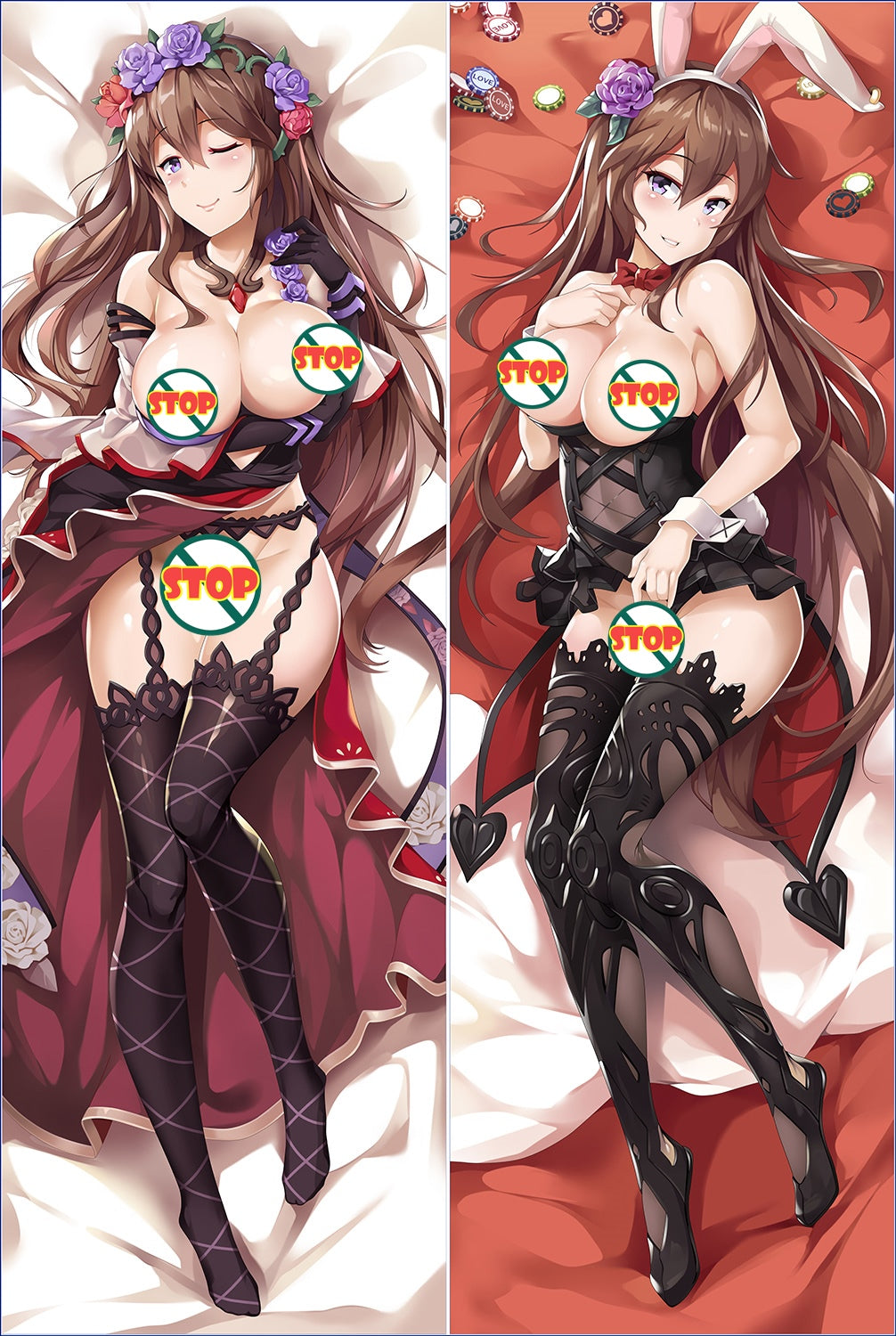 Granblue Fantasy Rosetta Anime Dakimakura Pillow Case image 0