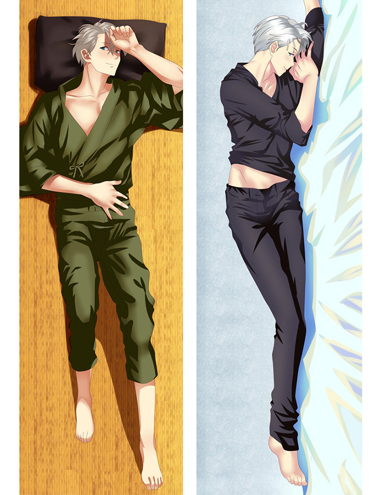 Yuri on Ice Victor Nikiforov Anime Dakimakura Pillow Cover image 0