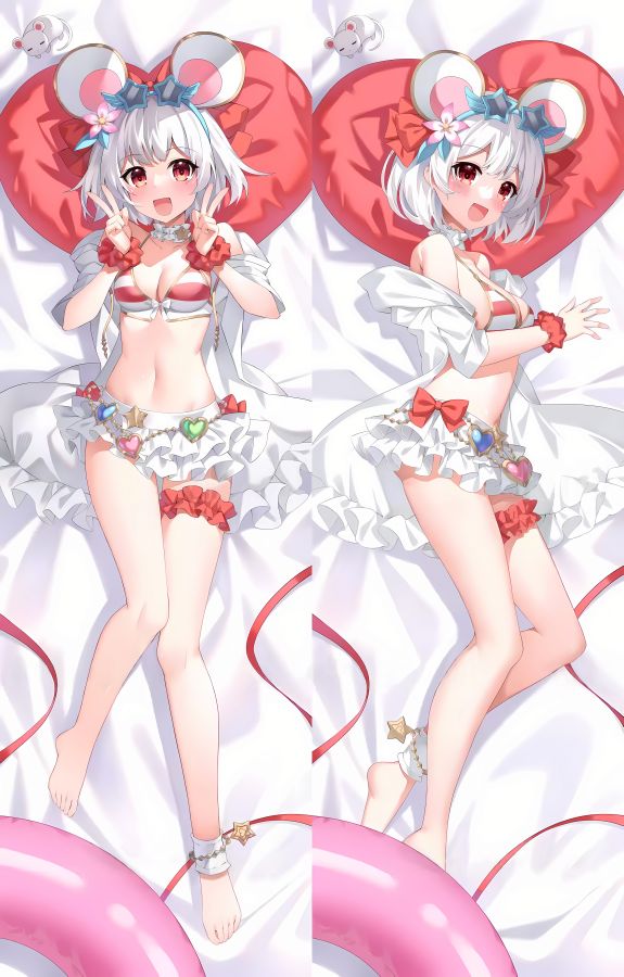 Granblue Fantasy Vikala Anime Dakimakura Girl Body Pillow Cover image 0