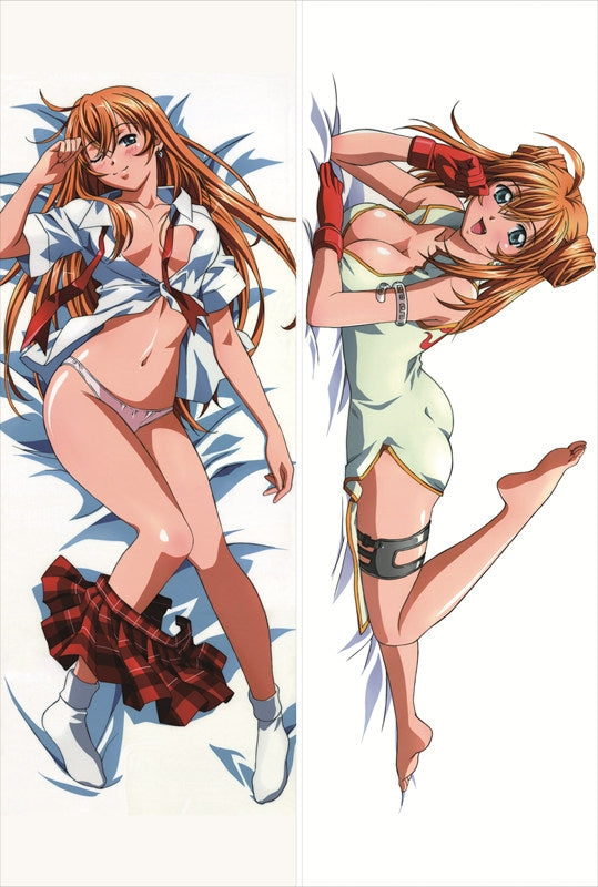 Battle Vixens Hakufu Sonsaku Anime Dakimakura Pillow Cover image 0