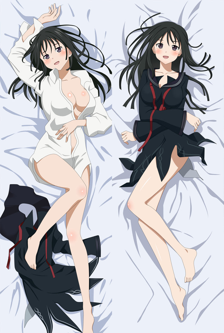 Black Bullet Kisara Tendo Anime Dakimakura Hugging Body Pillow Cover Case image 0