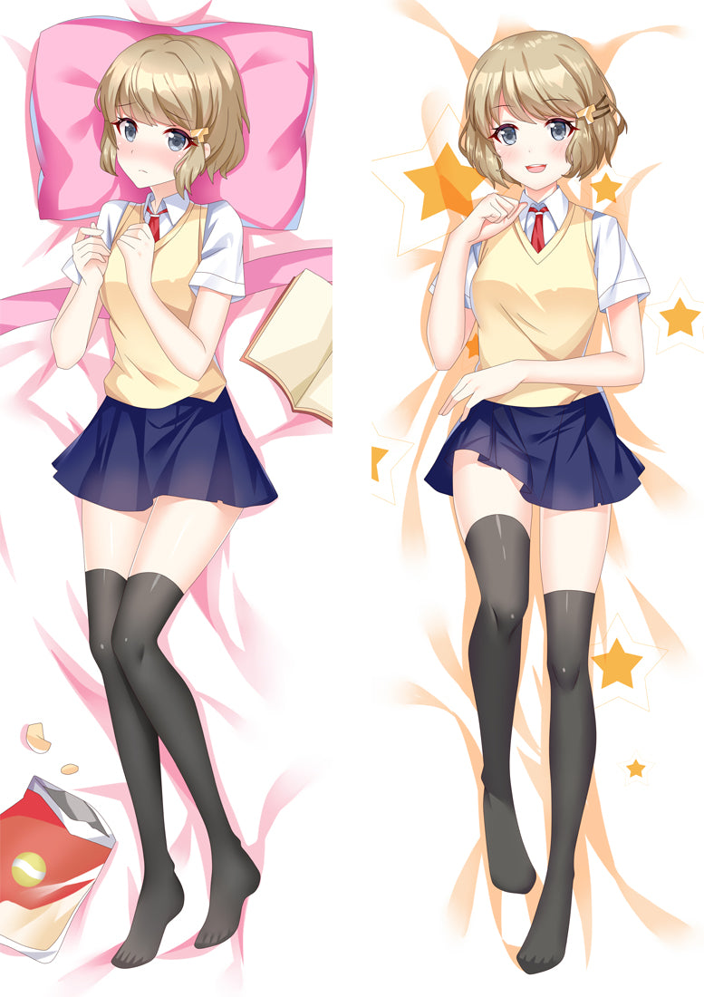 Rascal Does Not Dream of Bunny Girl Senpai Koga Tomoe Anime Dakimakura Pillow Cover image 0