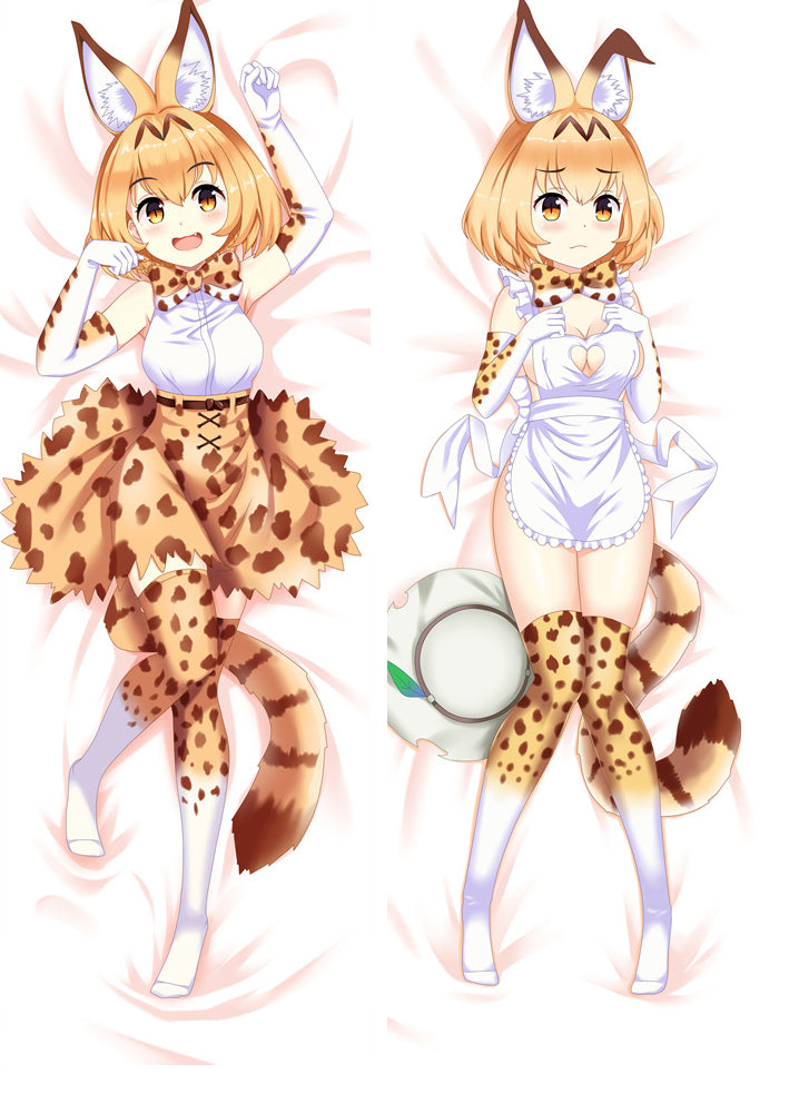 Kemono Friends Rekita Fox Anime Dakimakura Pillow Cover image 0