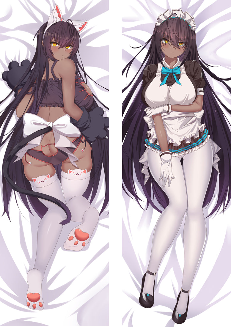 Blue Archive kakudade karinn Anime Dakimakura Body Pillow Cover image 0