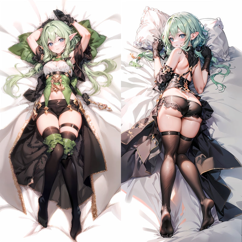 Goblin Slayer High Elf Archer Anime Dakimakura Body Pillow Cover image 0