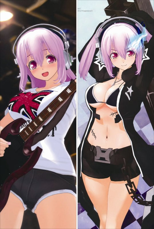 Super Sonico Anime Dakimakura Body Pillow Cover image 0