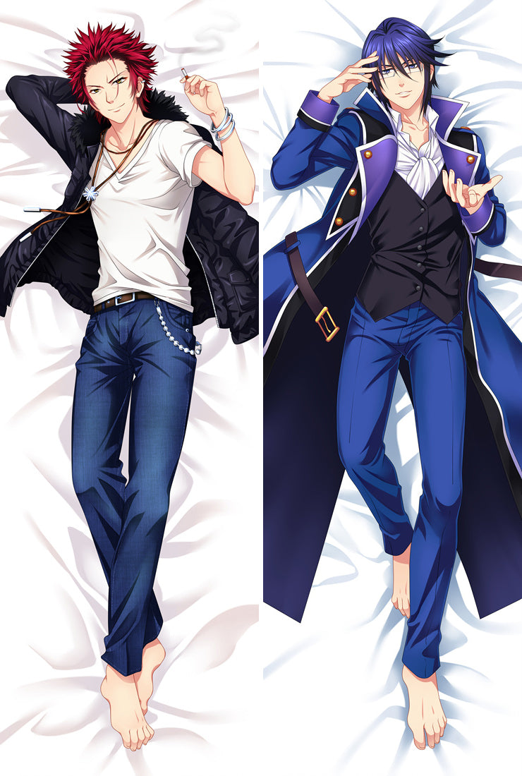 K Project K Mikoto Suoh Reisi Munakata Anime Dakimakura Pillow Case image 0
