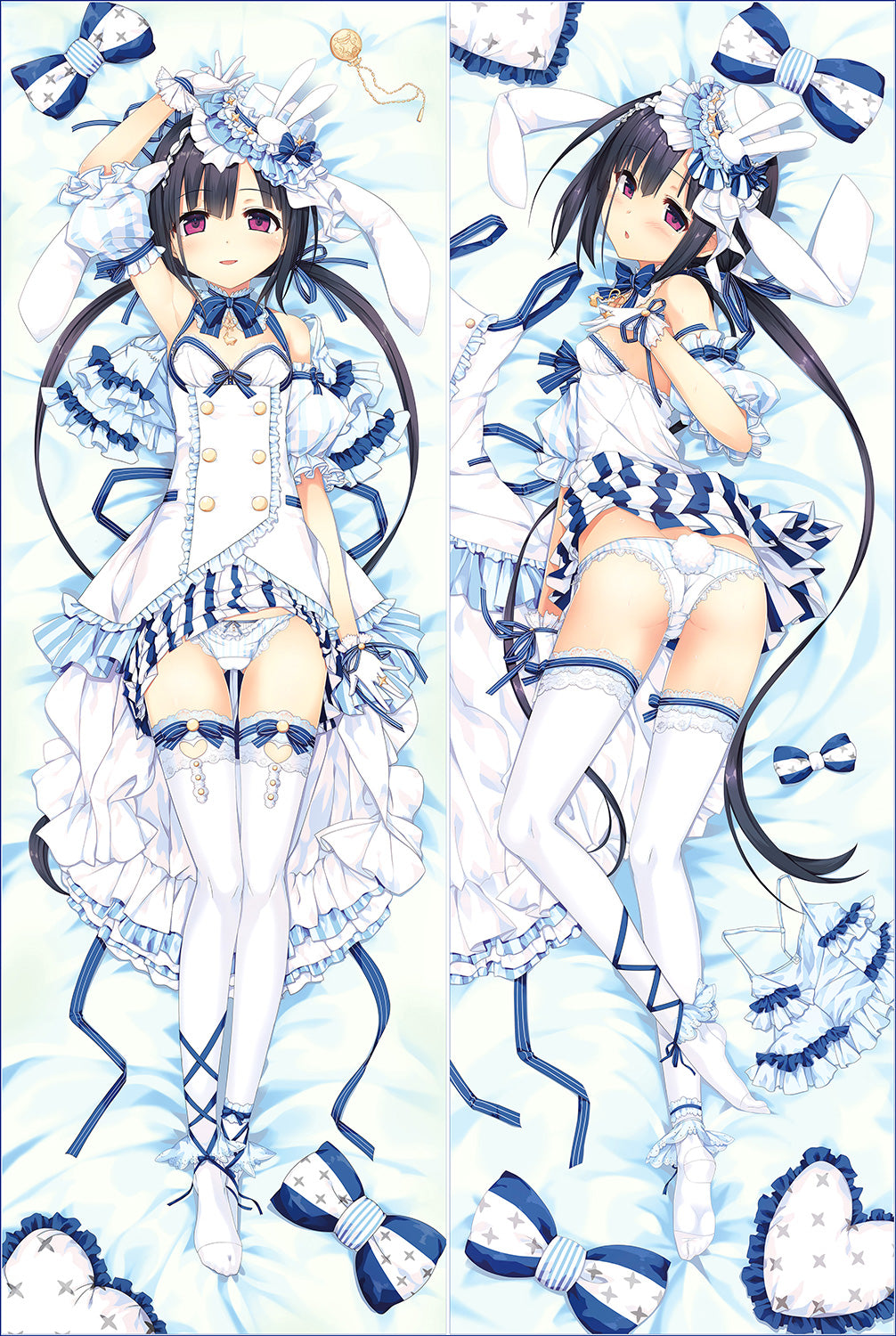 Maitetsu Hayase Fukami Anime Dakimakura Pillow Cover image 0
