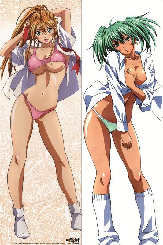 Battle Vixens Hakufu Sonsaku Anime Dakimakura Pillow Cover image 0