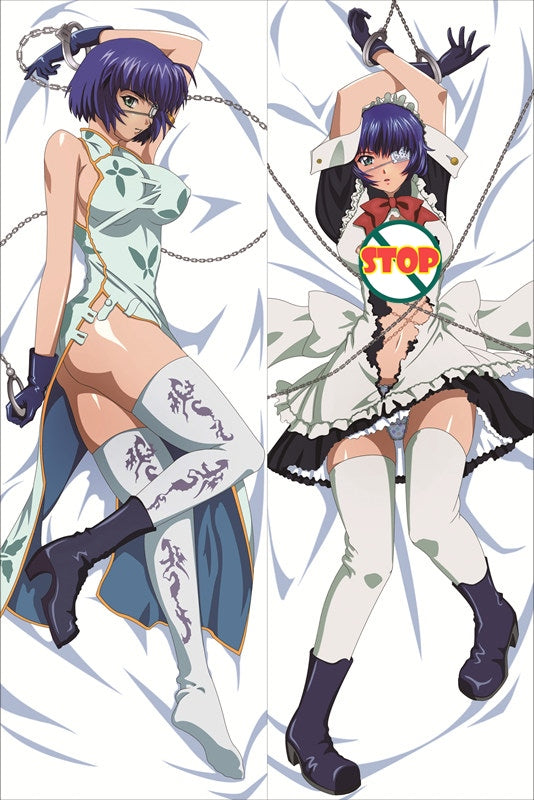 Battle Vixens Shimei Ryomou Anime Dakimakura Pillow Cover image 0