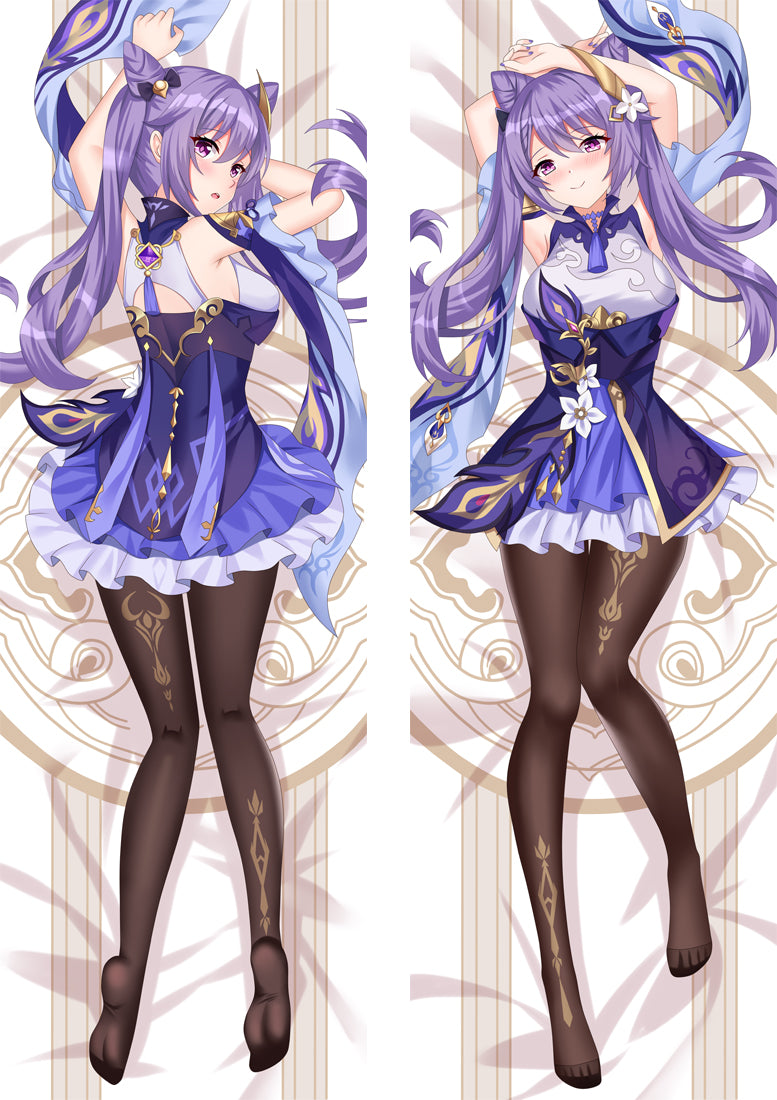 Genshin Impact Keqing Dakimakura Body Pillow Case image 0