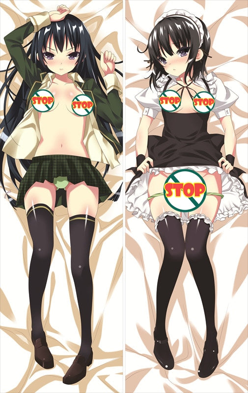 I Don't Have Many Friends Yozora Mikazuki Anime Dakimakura Pillow Cover image 0