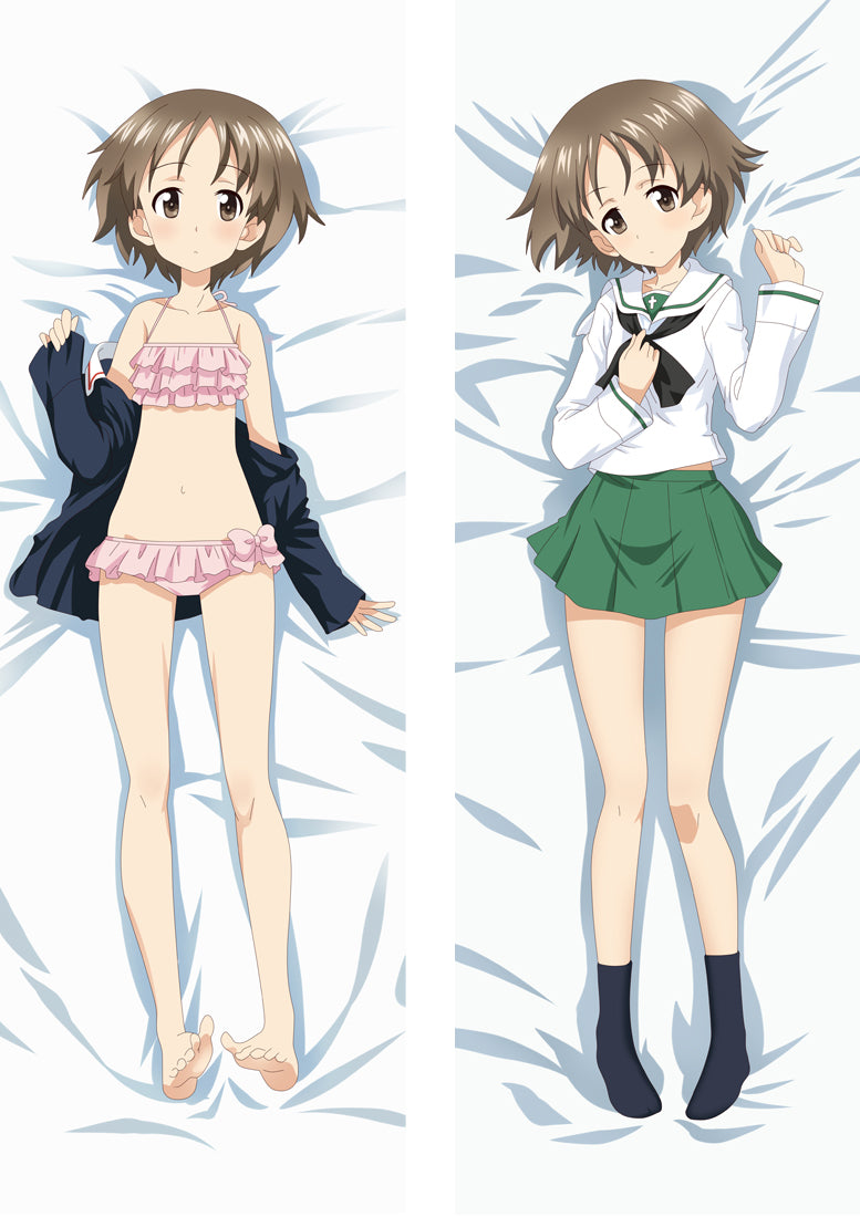 Girls und Panzer Maruyama Saki Anime Dakimakura Body Pillow Cover image 0