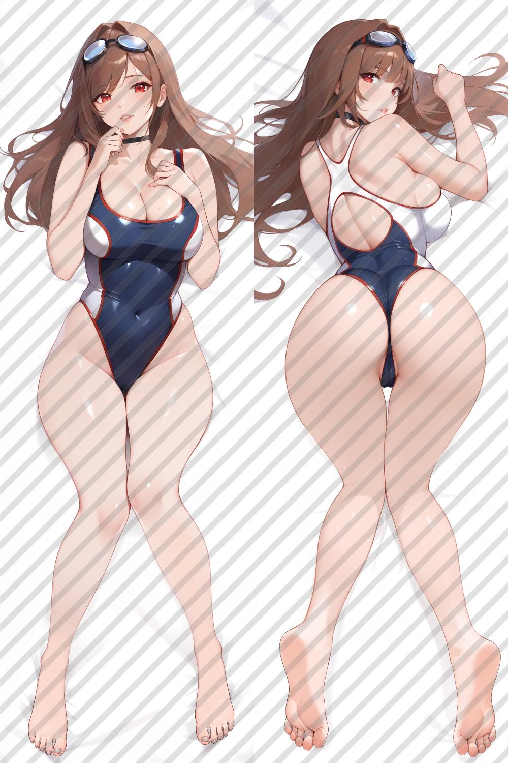 Goddess of Victory: Nikke Rapi Anime Dakimakura Body Pillow Cover image 0