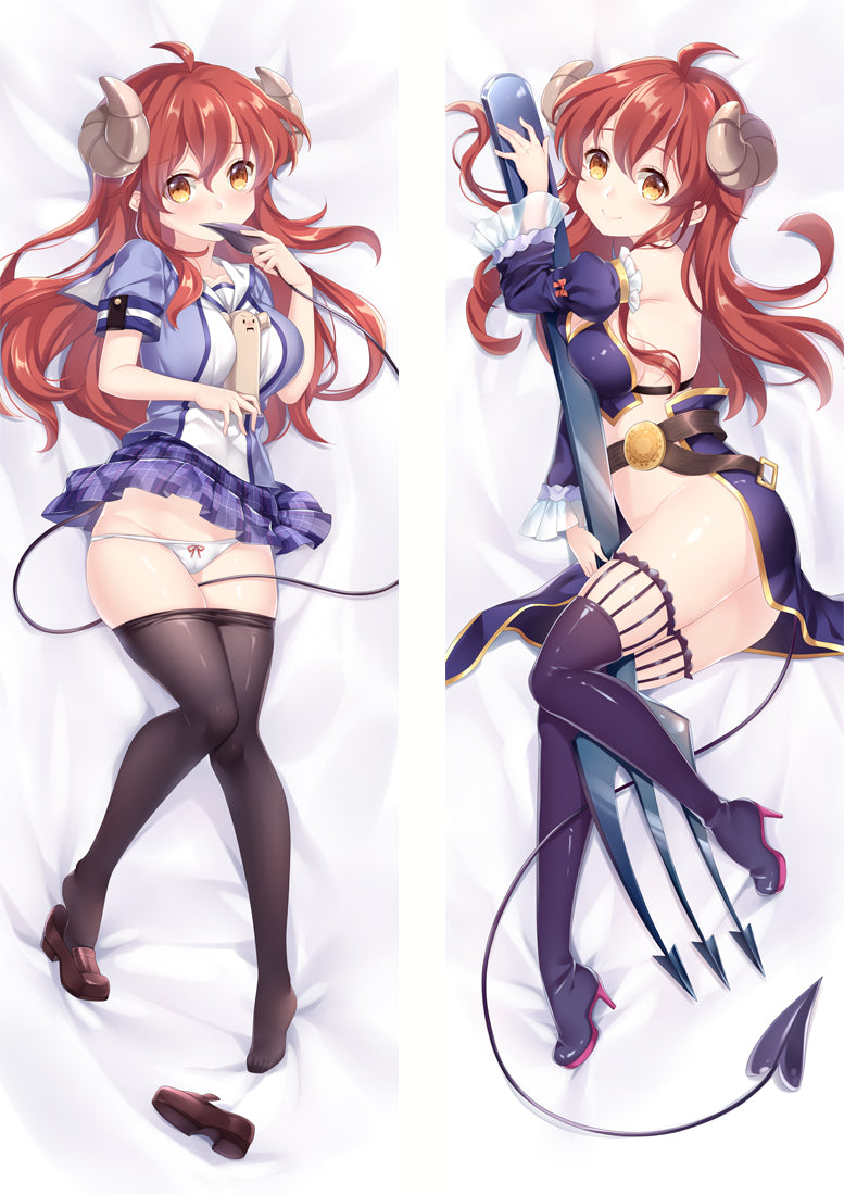 Machikado Mazoku Shadow Mistress Anime Dakimakura Pillow Cover image 0