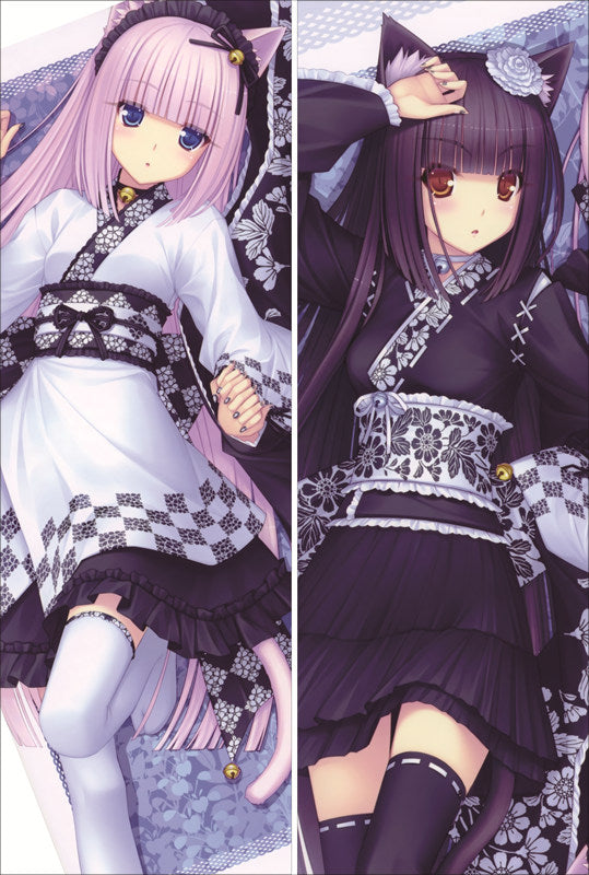 Nekopara Vanilla Artist Sayori Anime Dakimakura Body Pillow Cover image 0