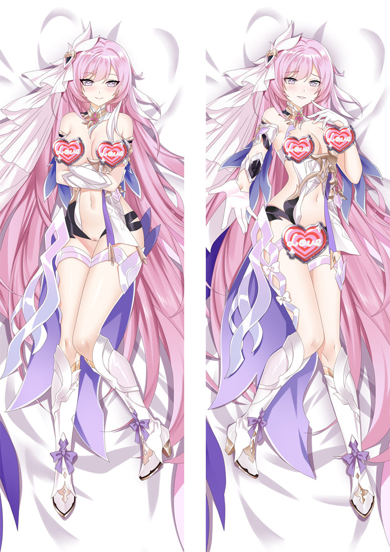 Honkai Impact 3rd Elysia Anime Dakimakura Pillow Cover image 0