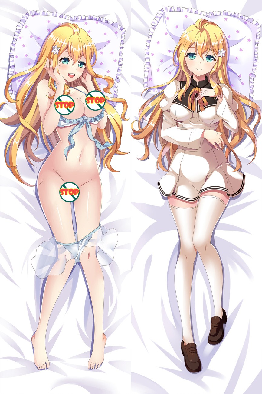 Shomin Sample: I Was Abducted by an Elite All-Girls School as a Sample Commoner Reiko Arisugawa Anime Dakimakura Pillow Case image 0