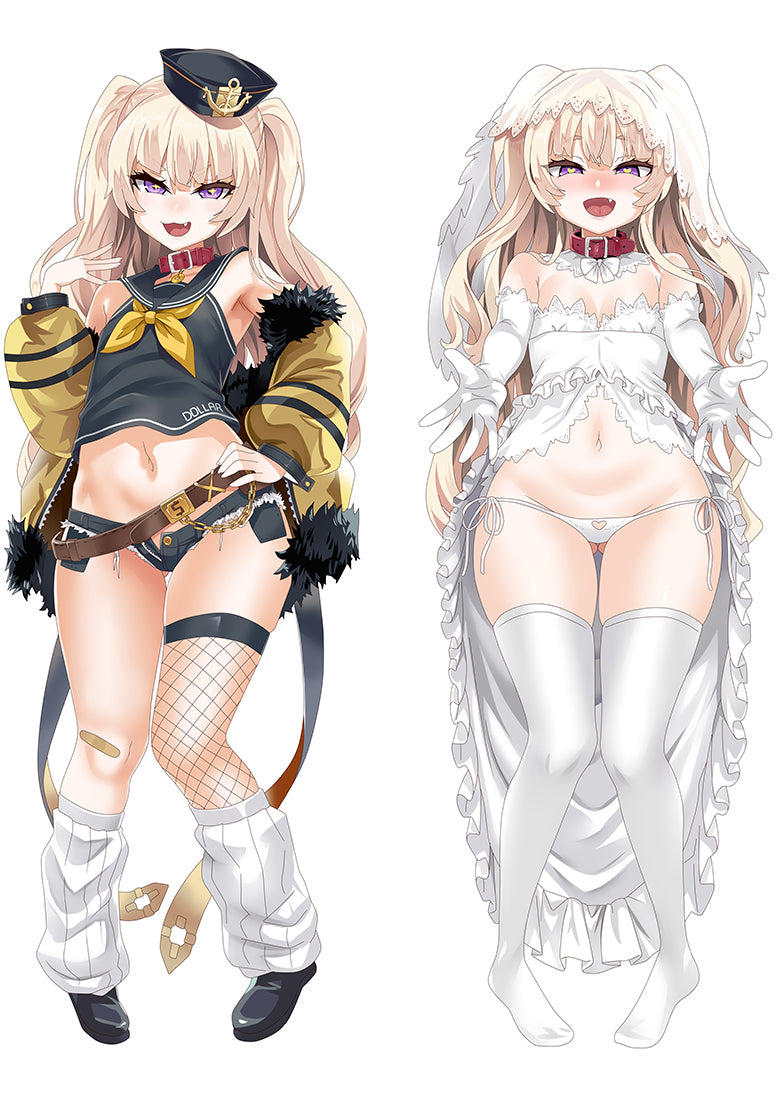 Azur Lane USS Bache (DD-470) Anime Dakimakura Pillow Cover image 0