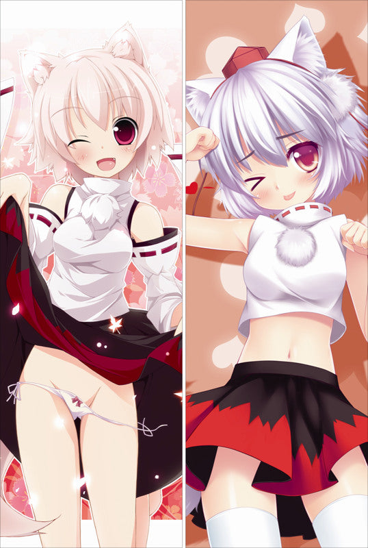 TouHou ProjectShameimaru Aya Anime Dakimakura Waifu Pillow Case image 0