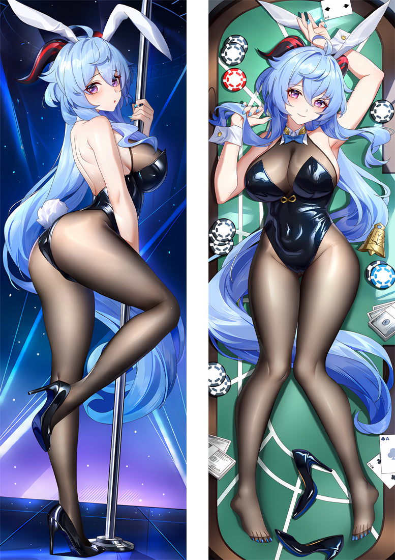 Ganyu Genshin Impact Dakimakura Body Pillow Covers image 0