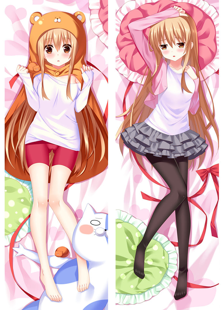 Himouto! Umaru-chan Umaru Doma Anime Dakimakura Pillow Case image 0
