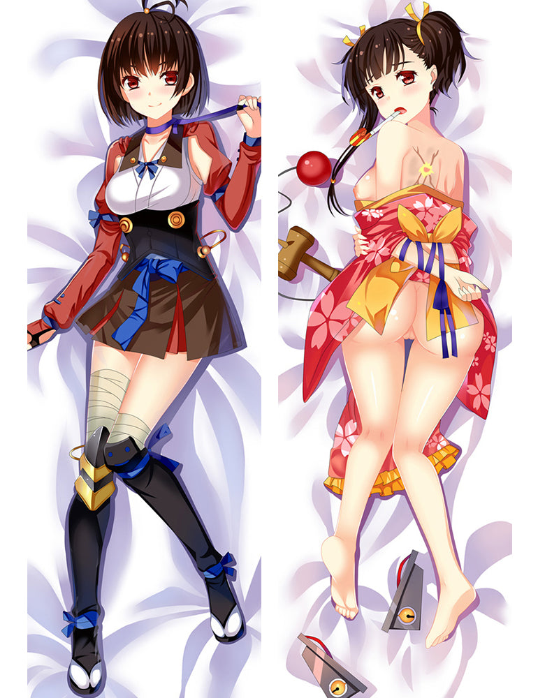 New Anime Kabaneri of the Iron Fortress Mumei Dakimakura Hug Body Pillow Case image 0