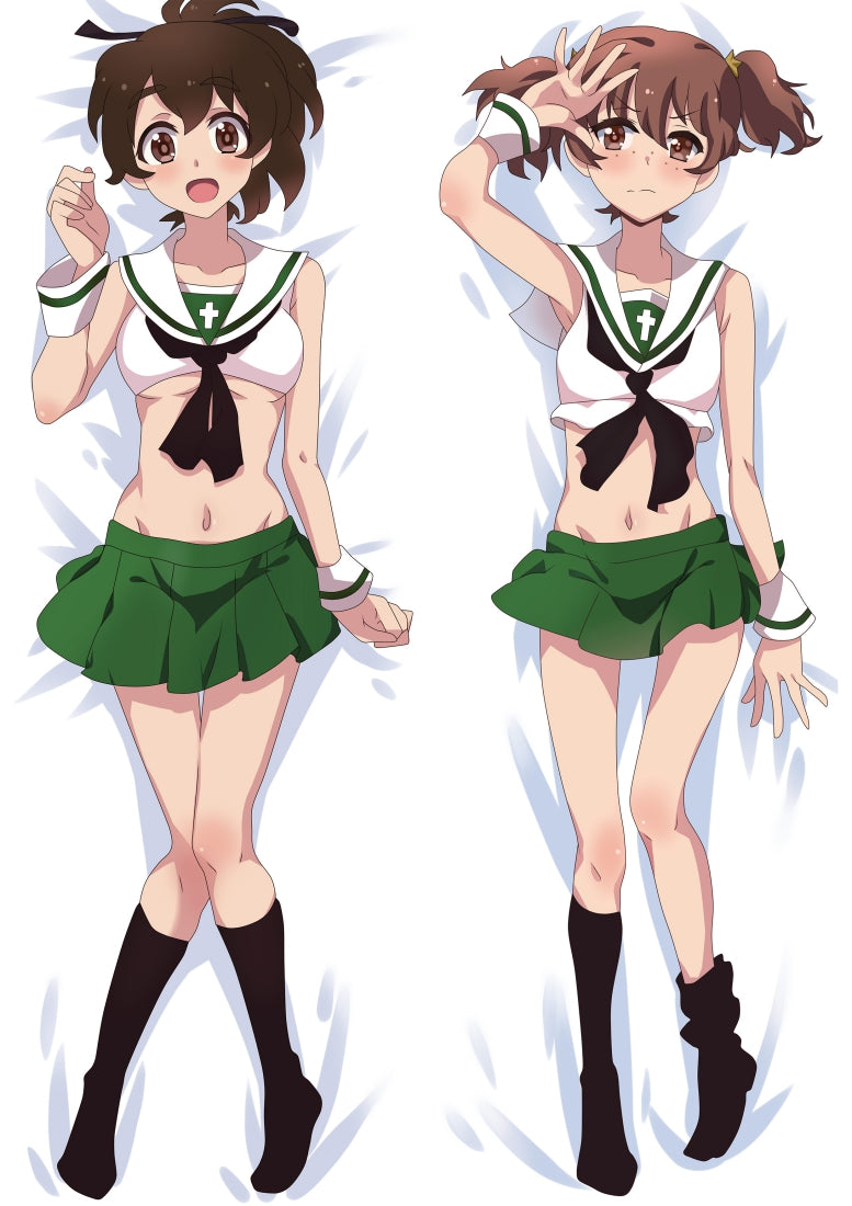 Girls und Panzer Momo Kawashima Anime Dakimakura Pillow Cover image 0
