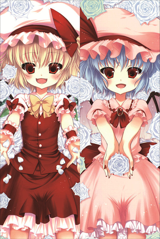 TouHou Project Flandre Scarlet Anime Dakimakura Body Pillow Cover image 0