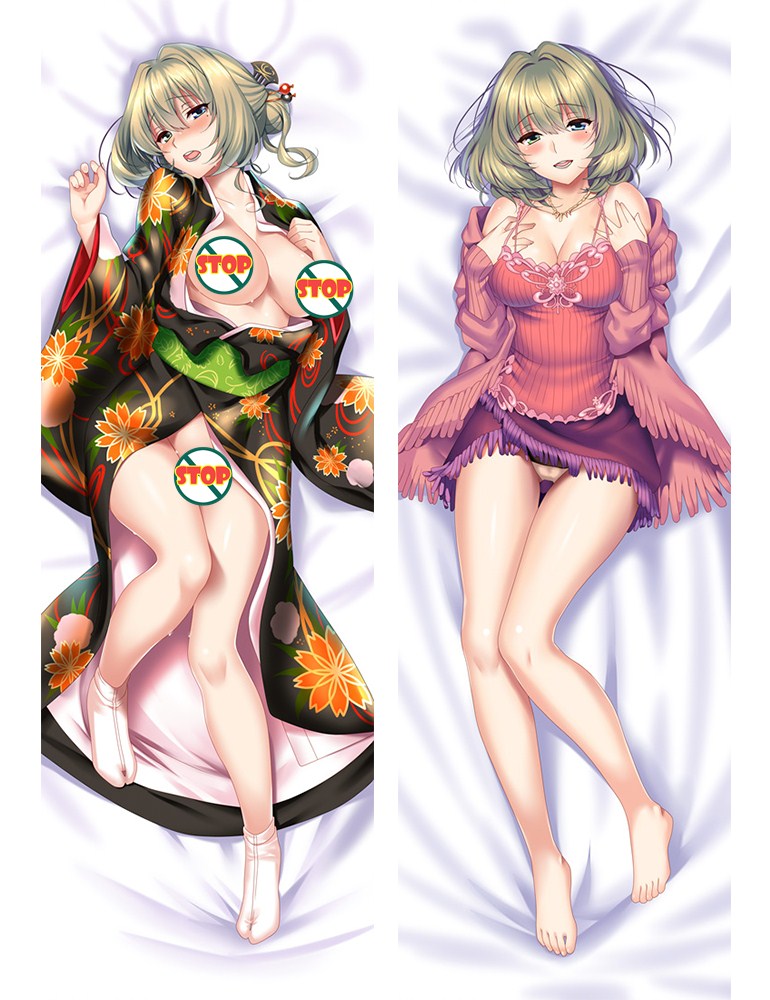 The Idolm@Ster Cinderella Girls Kaede Takagaki Anime Dakimakura Hugging Pillow Cover image 0