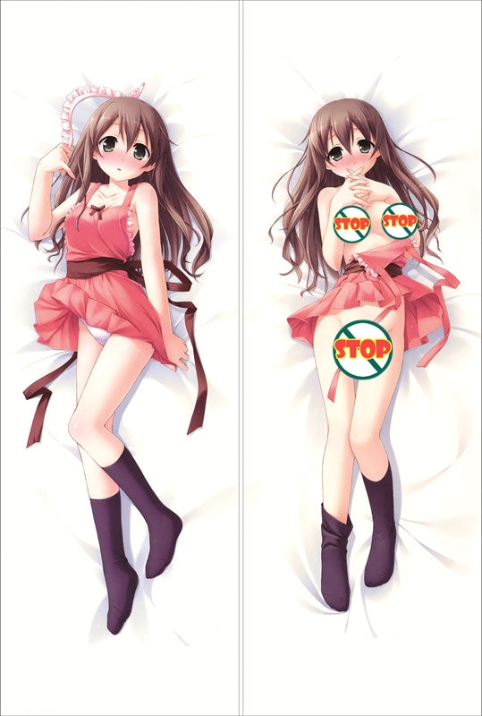 Natsu no Ame Hinako Itou Anime Dakimakura Pillow Cover image 0