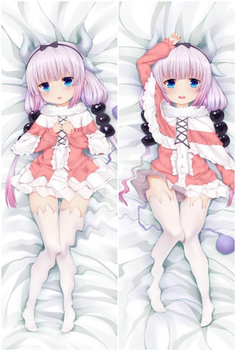 Miss Kobayashi's Dragon Maid Kanna Chan Anime Dakimakura Pillow Cover image 0