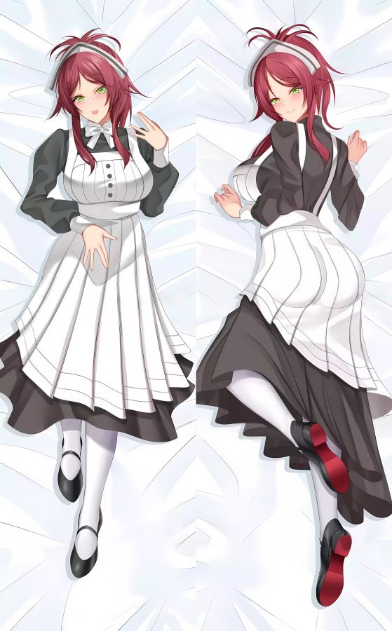 Mushoku Tensei Shinohara Misaki Anime Dakimakura Body Pillow Cover image 0