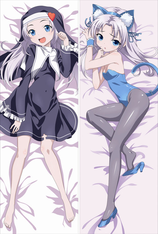 I Don't Have Many Friends Maria Takayama Anime Dakimakura Pillow Cover image 0