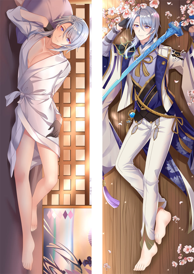 Kamisato Ayato Dakimakura Body Pillow Cover - Genshin Impact image 0