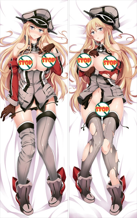 Kantai Collection Bismarck Anime Dakimakura Body Pillow Cover image 0