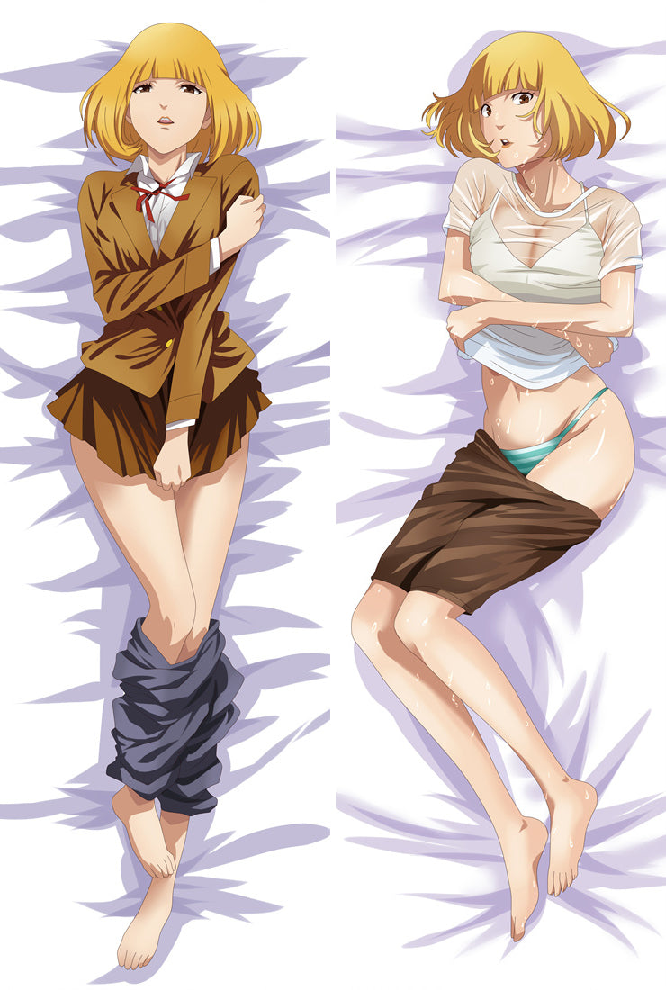 Prison School Hana Midorikawa Anime Dakimakura Pillow Case image 0