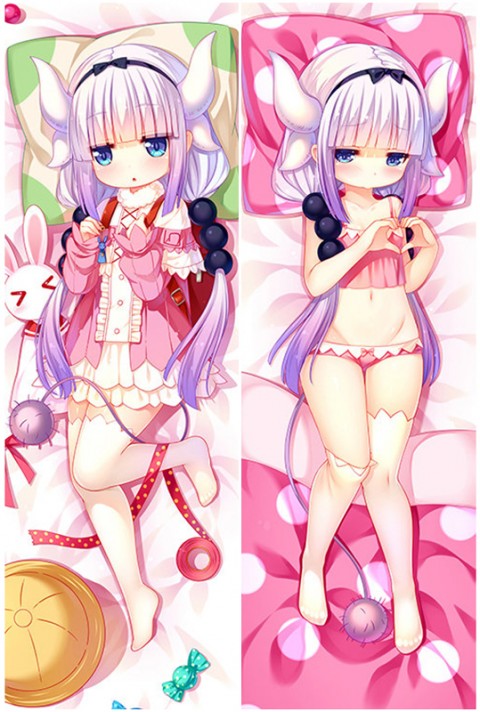 Miss Kobayashi's Dragon Maid Kanna Chan Anime Dakimakura Pillow Cover93043 image 0