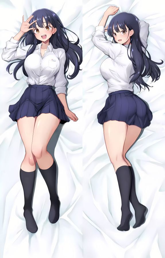 The Dangers in My Heart Yamada Anime Dakimakura Sexy Body Pillow Cover image 0