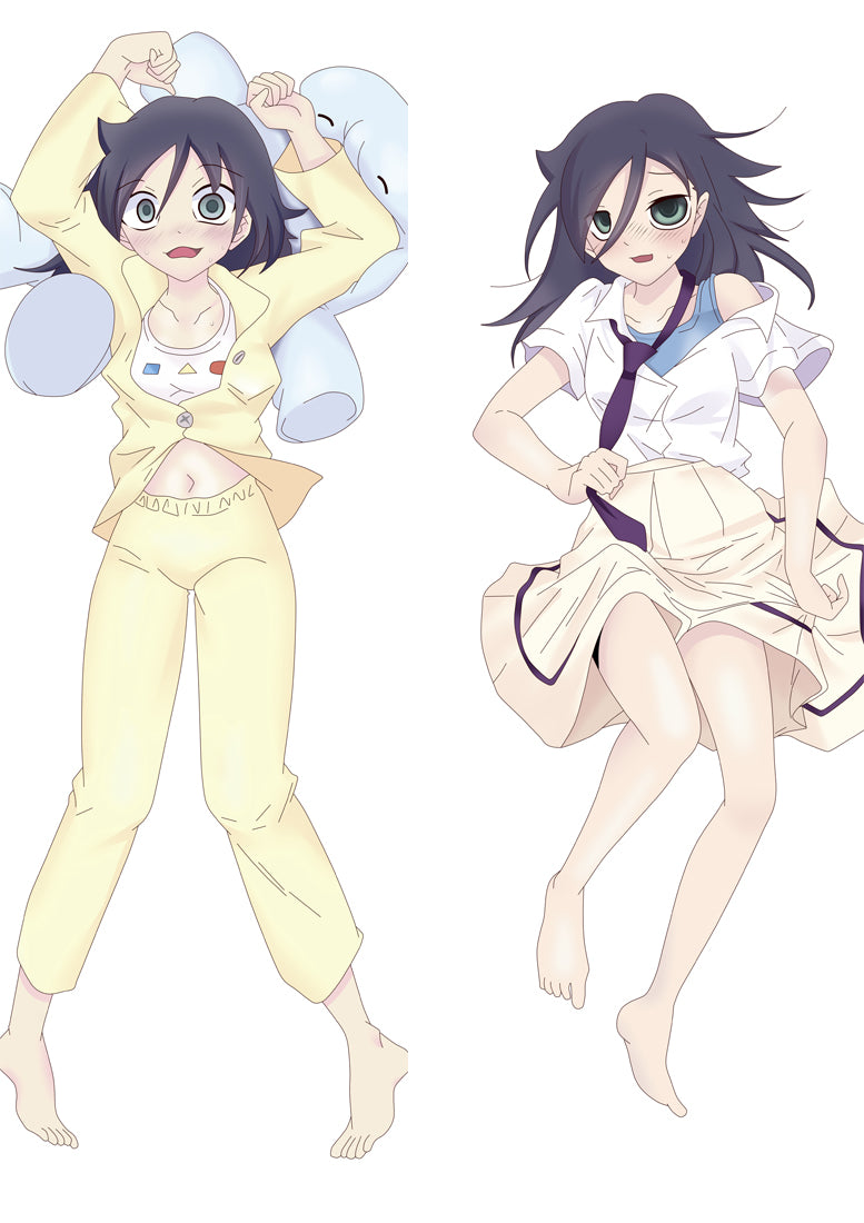 No Matter How I Look at It, It's You Guys' Fault I'm Not Popular! Kuroki Tomoko Anime Dakimakura Body Pillow Cover image 0