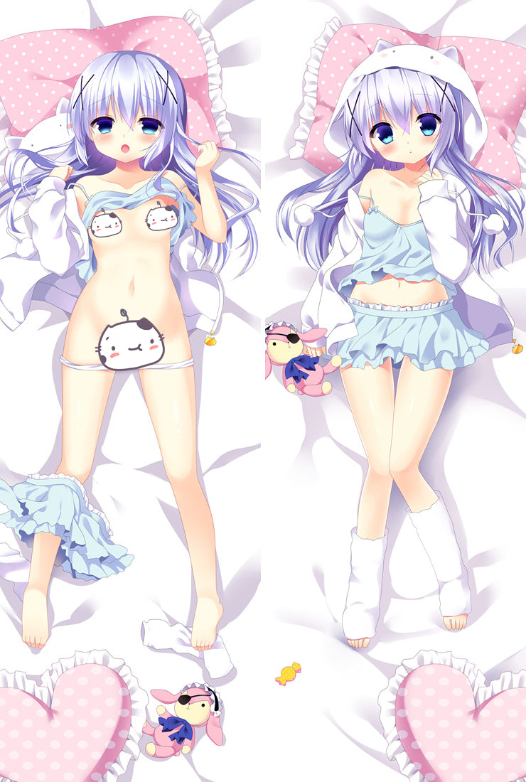 Is The Order A Rabbit? Chino KafÅ« Anime Dakimakura Pillow Cover image 0