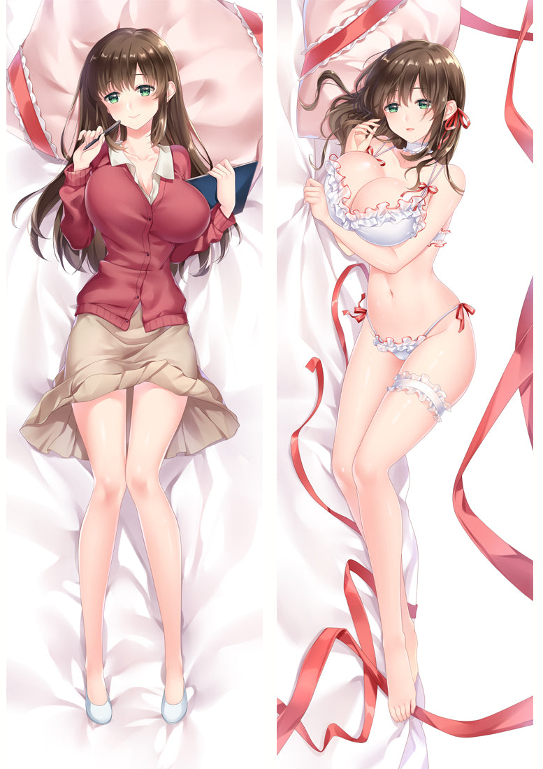 Domestic Girlfriend Tachibana Hina Anime Dakimakura Pillow Cover image 0