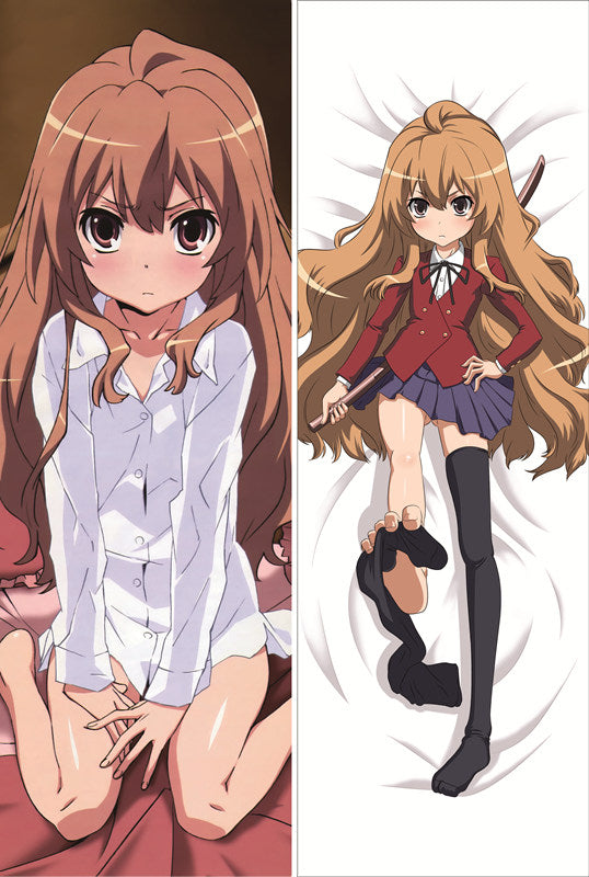 Toradora! Taiga Aisaka Anime Dakimakura Waifu Pillow Case image 0
