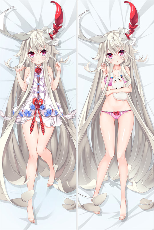 Last Period The Story of an Endless Spiral Choco Anime Dakimakura Pillow Cover image 0