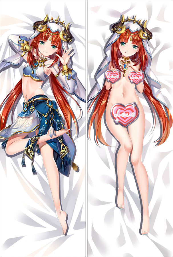 Nilou Genshin Impact  Dakimakura Body Pillow Cover image 0