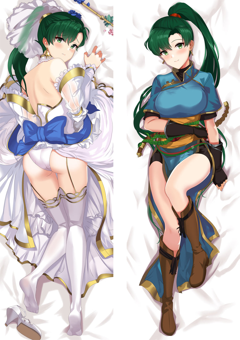 Fire Emblem Ninja Lyn Dakimakura Body Pillow Cover image 0