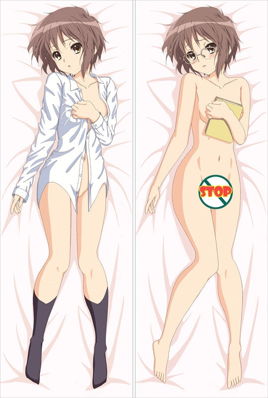 Haruhi Suzumiya Anime Dakimakura Waifu Pillow Case image 0