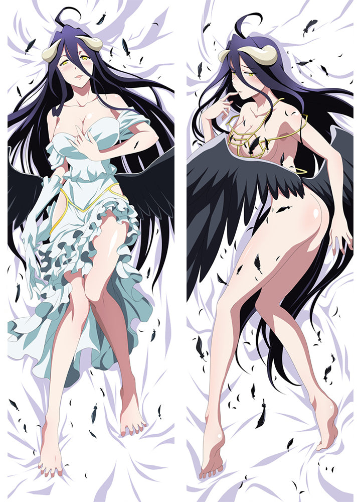 Overlord Albedo Anime Dakimakura Pillow Cover image 0