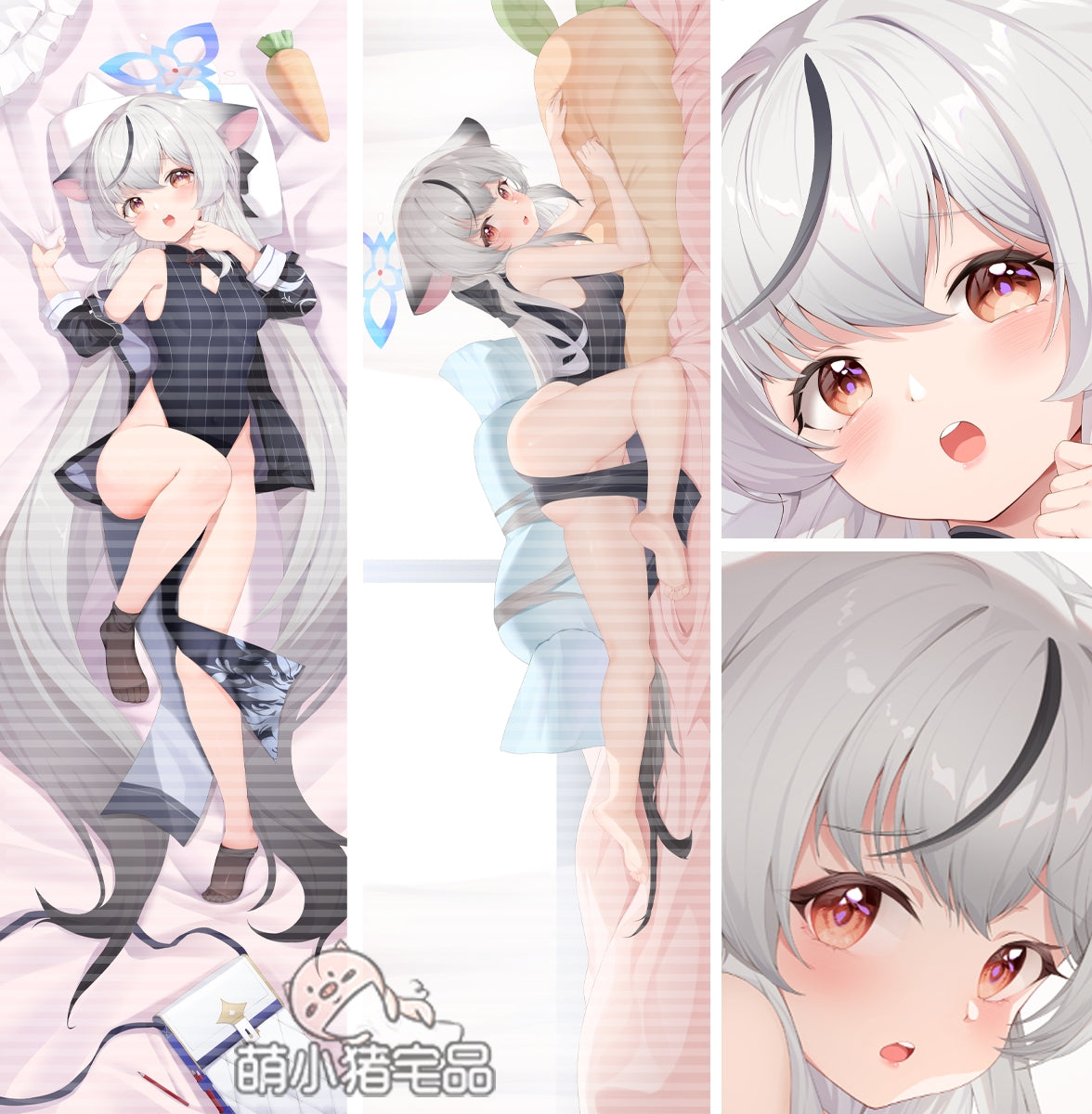 Blue Archive Sunohara Kokona Anime Dakimakura Girl Pillow Cover image 0